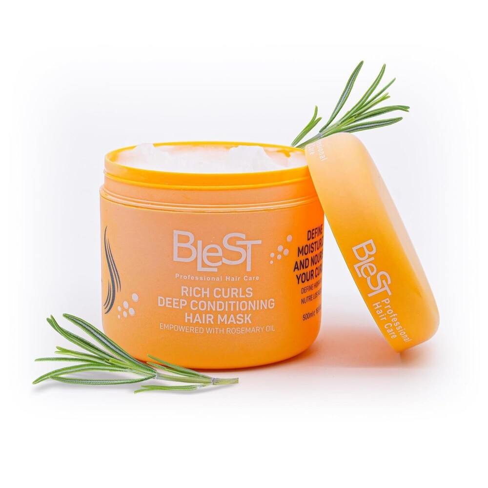 Blest Professional Hair Care - Rich Curls Deep Conditioning Hair Mask – Vegan Ha